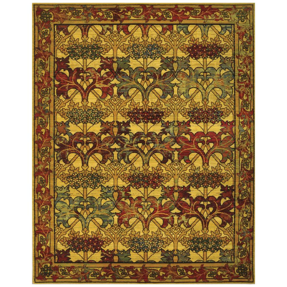 Nourison TML01 Timeless 7 Ft. 9 In. X 9 Ft. 9 In. Rectangle Rug in Stained Glass